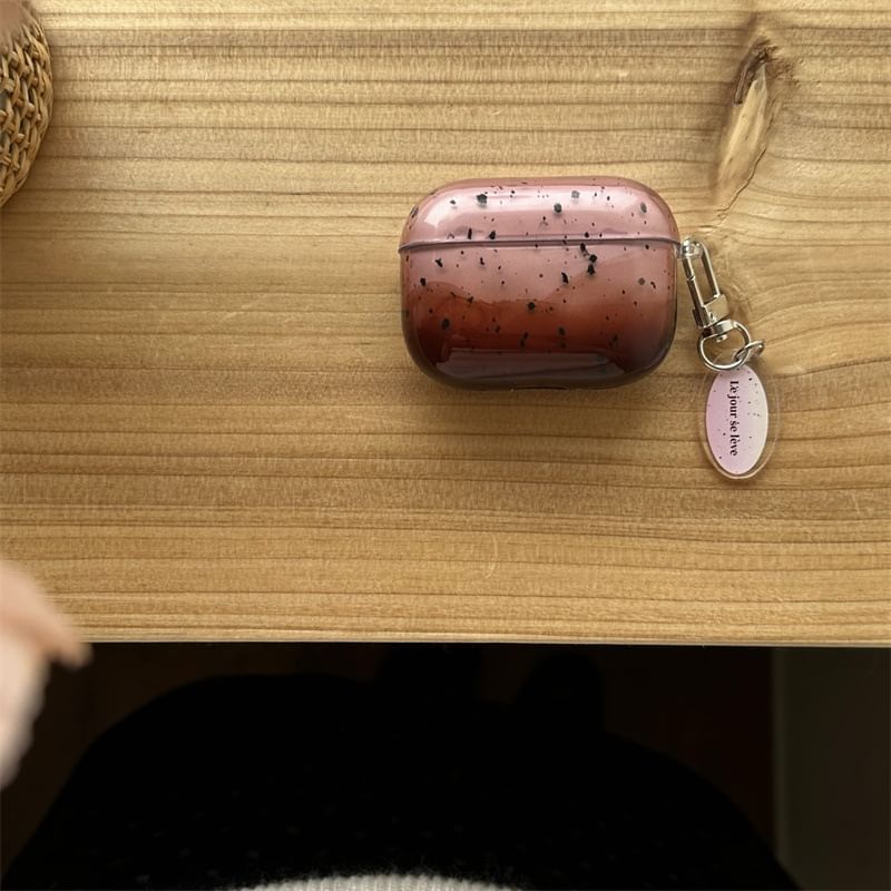 Splattered Gradient AirPods / Pro Earphone Case Skin / Charm / Set