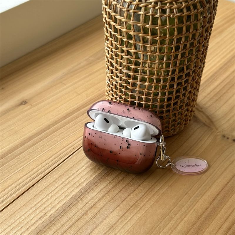 Splattered Gradient AirPods / Pro Earphone Case Skin / Charm / Set