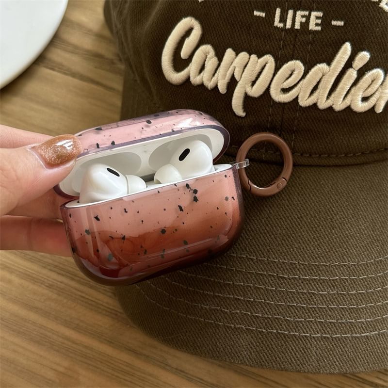 Splattered Gradient AirPods / Pro Earphone Case Skin / Charm / Set