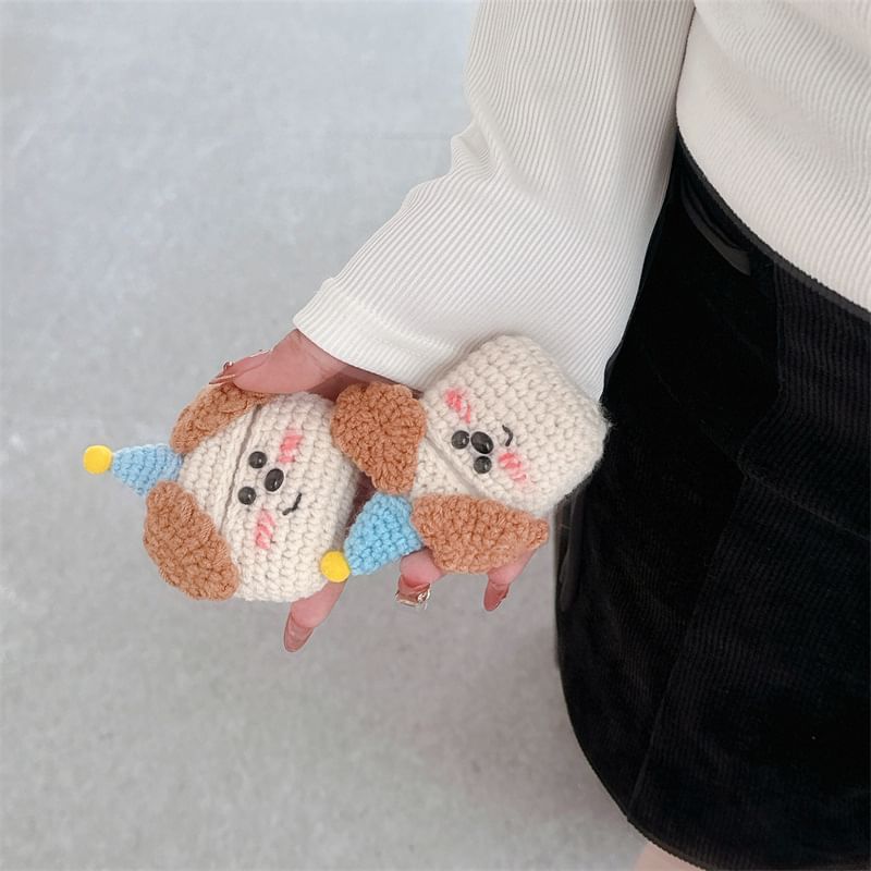 Dog Knit AirPods / Pro Earphone Case Skin