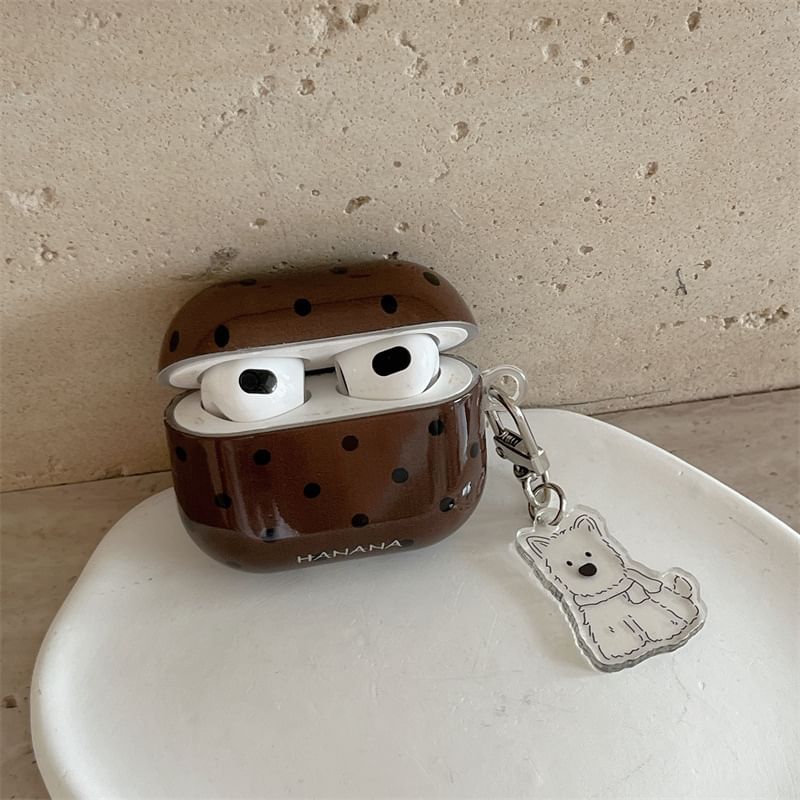 Polka Dot Dog Charm AirPods / Pro Earphone Case Skin