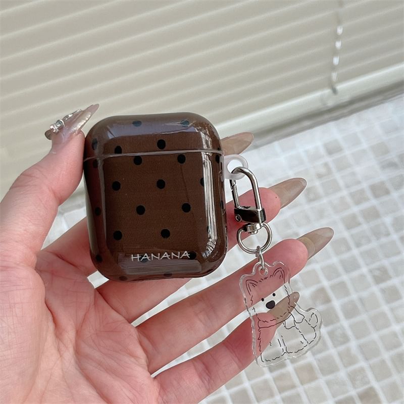 Polka Dot Dog Charm AirPods / Pro Earphone Case Skin