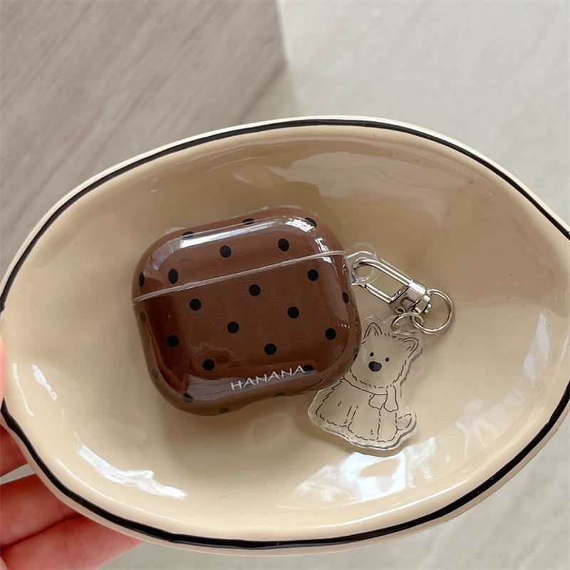 Polka Dot Dog Charm AirPods / Pro Earphone Case Skin