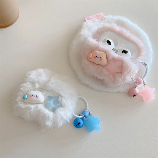 Cloud Chenille Star Charm AirPods / Pro Earphone Case Skin