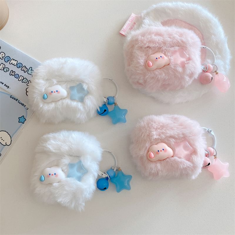 Cloud Chenille Star Charm AirPods / Pro Earphone Case Skin