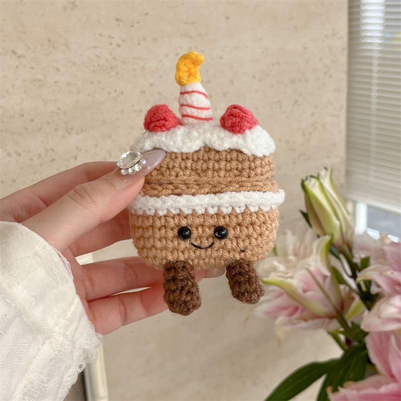 Birthday Cake Knit AirPods / Pro Earphone Case Skin