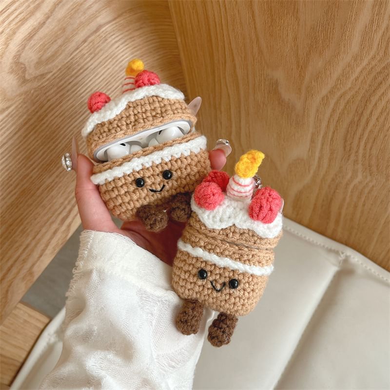 Birthday Cake Knit AirPods / Pro Earphone Case Skin