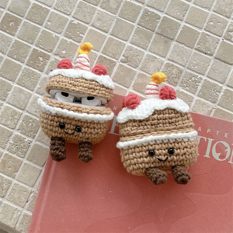 Birthday Cake Knit AirPods / Pro Earphone Case Skin