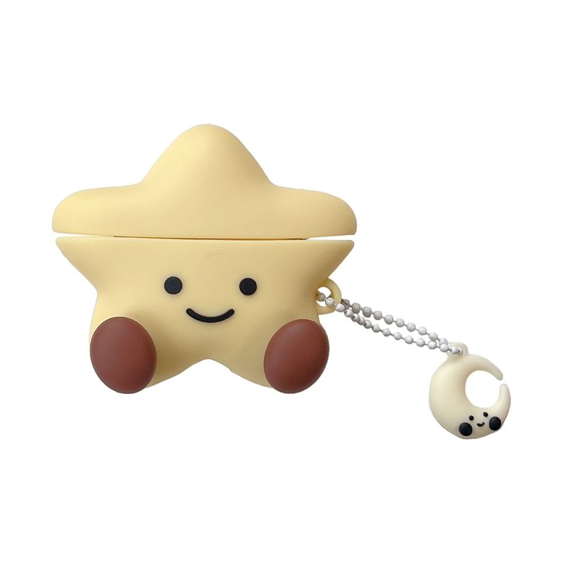 Star Moon Charm AirPods / Pro Earphone Case Skin