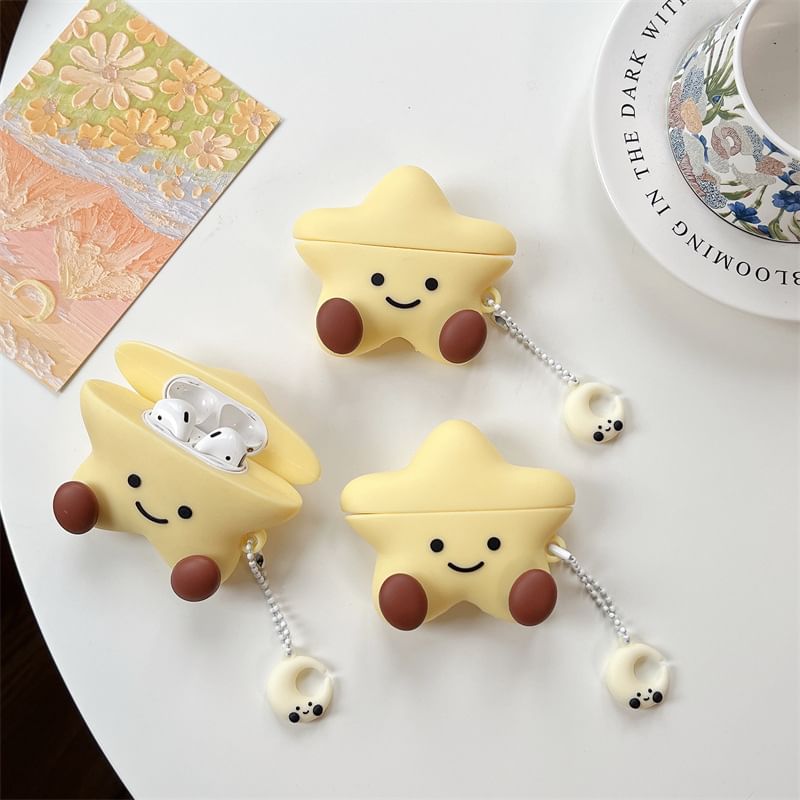 Star Moon Charm AirPods / Pro Earphone Case Skin