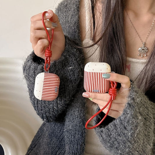 Striped Strap AirPods / Pro Earphone Case Skin