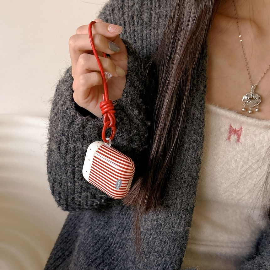 Striped Strap AirPods / Pro Earphone Case Skin