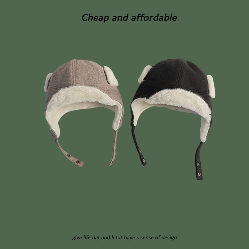 Fleece Trapper Hat