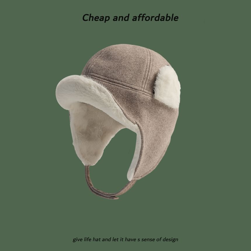 Fleece Trapper Hat
