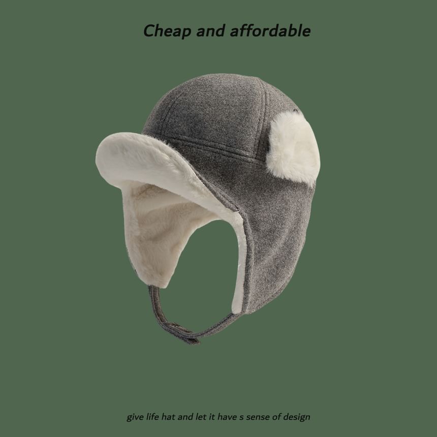 Fleece Trapper Hat