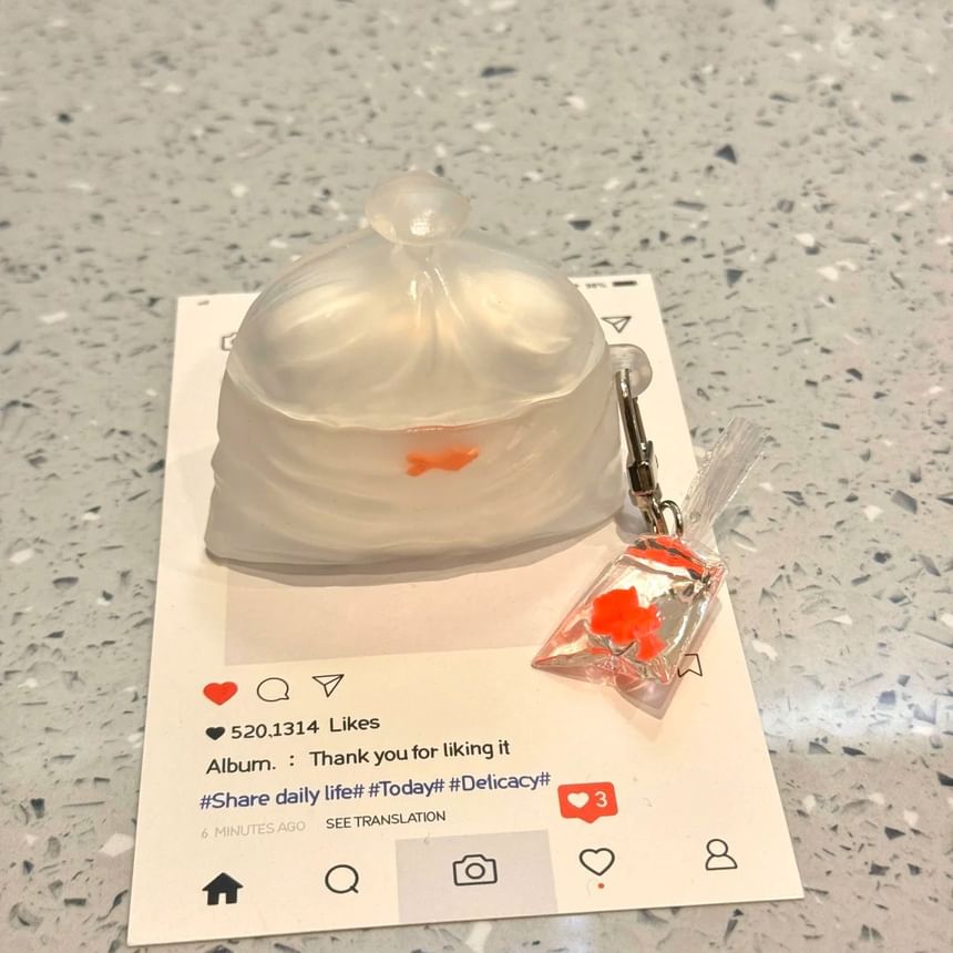 Goldfish AirPods / Pro Earphone Case Skin / Charm / Set