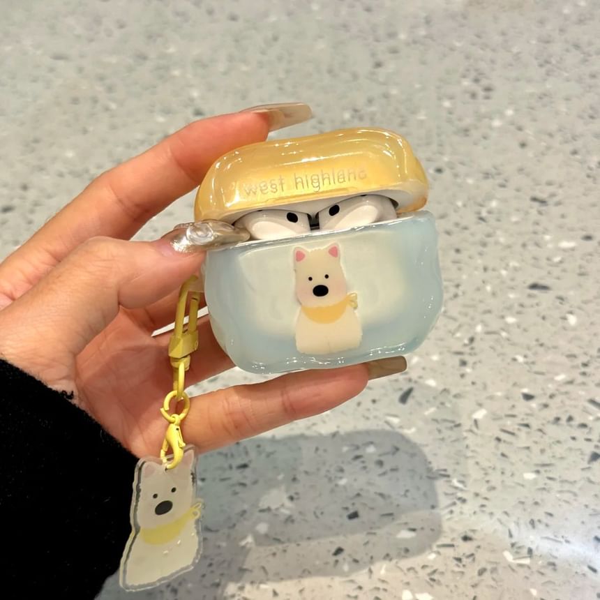 Dog AirPods / Pro Earphone Case Skin / Charm / Set