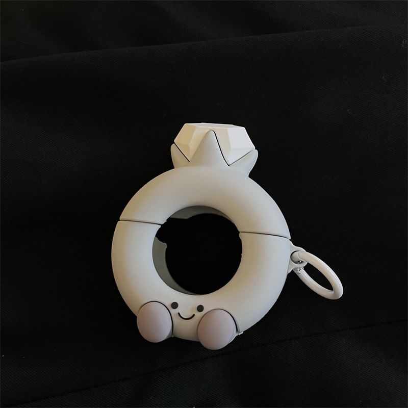 Ring Cartoon AirPods / Pro Earphone Case Skin