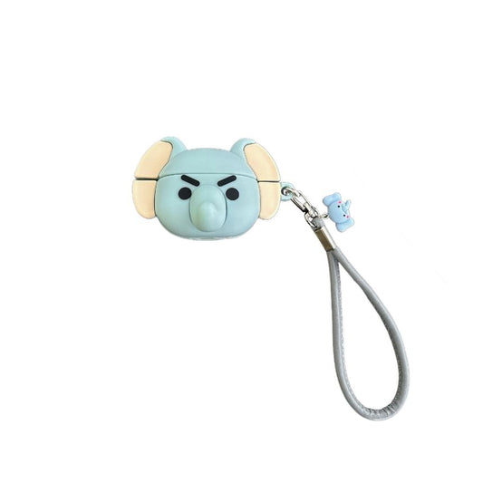 Elephant AirPods / Pro Earphone Case Skin with Charm