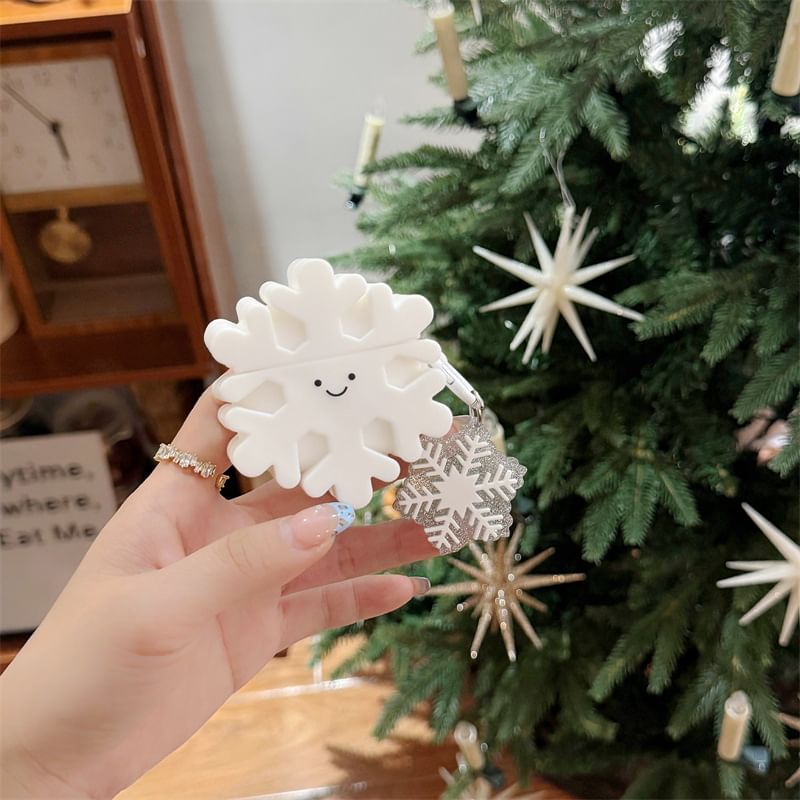 Snowflake AirPods / Pro Earphone Case Skin / Charm / Set