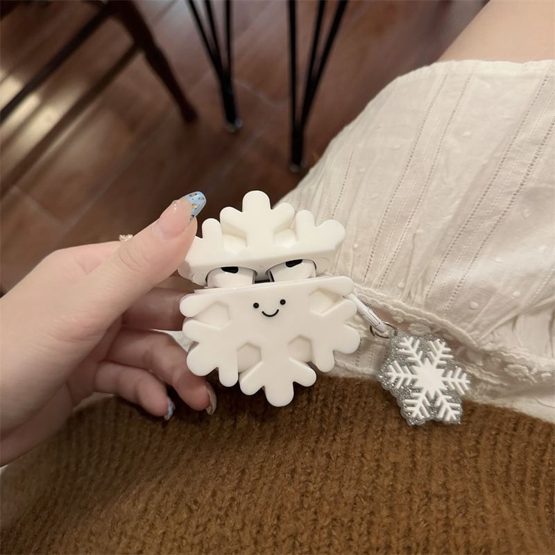 Snowflake AirPods / Pro Earphone Case Skin / Charm / Set