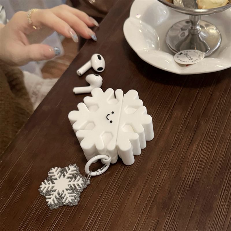 Snowflake AirPods / Pro Earphone Case Skin / Charm / Set