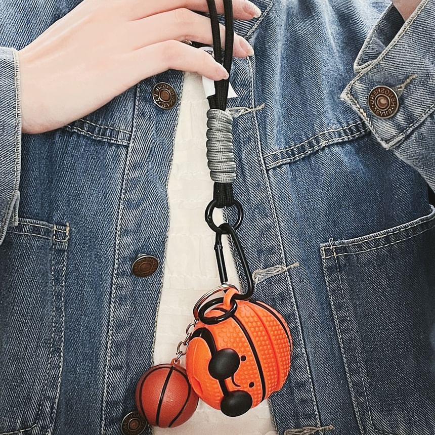 Basketball AirPods / Pro Earphone Case Skin / Strap / Set