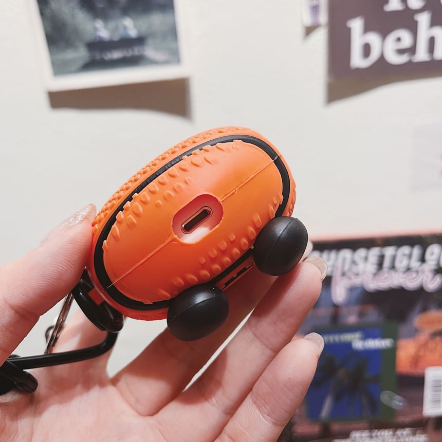 Basketball AirPods / Pro Earphone Case Skin / Strap / Set