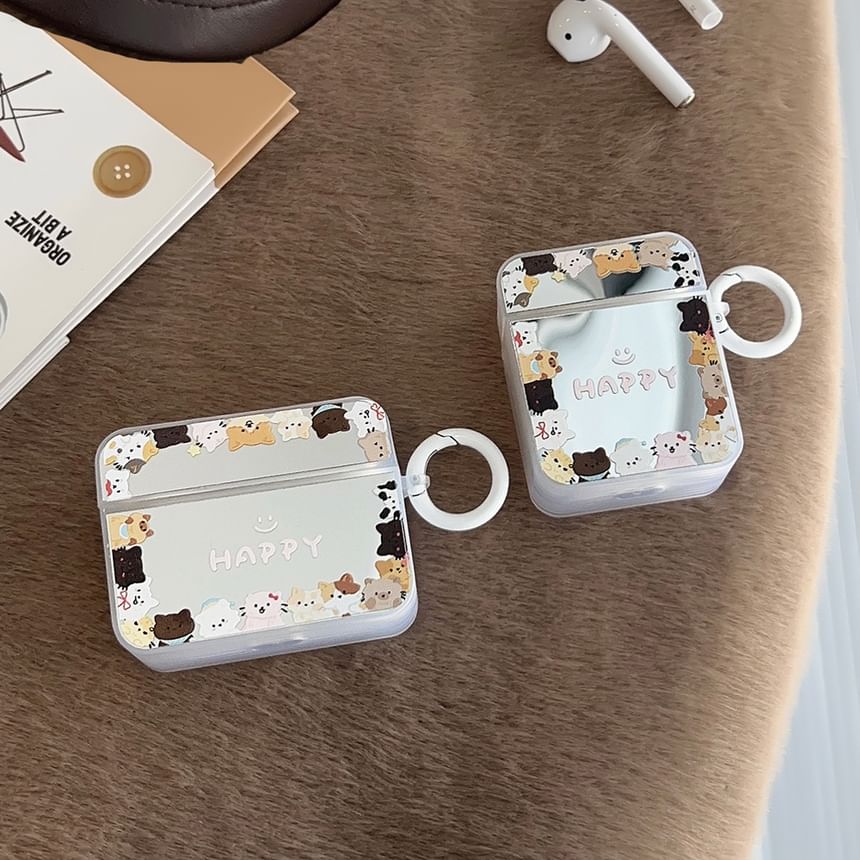 Cat Mirrored AirPods / Pro Earphone Case Skin