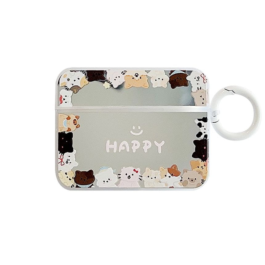 Cat Mirrored AirPods / Pro Earphone Case Skin