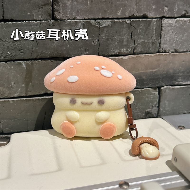 Mushroom Flocking AirPods / Pro Earphone Case Skin