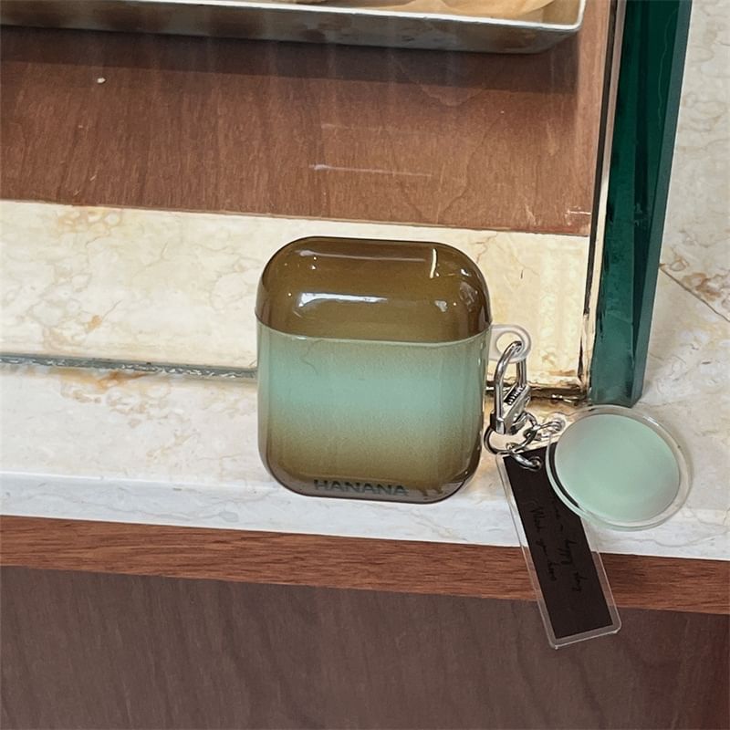 Gradient AirPods / Pro Earphone Case Skin with Charm