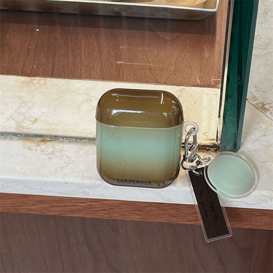 Gradient AirPods / Pro Earphone Case Skin with Charm