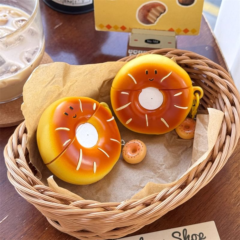 Donut AirPods / Pro Earphone Case Skin with Charm