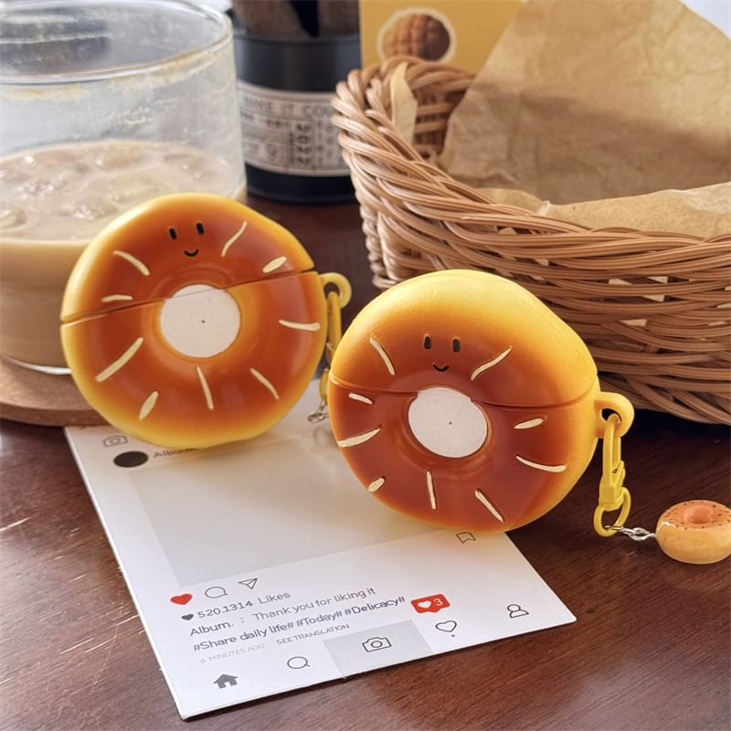 Donut AirPods / Pro Earphone Case Skin with Charm