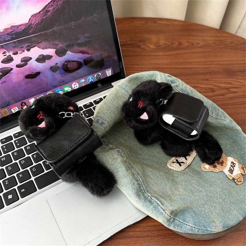 Cat Plush AirPods / Pro Earphone Case Skin