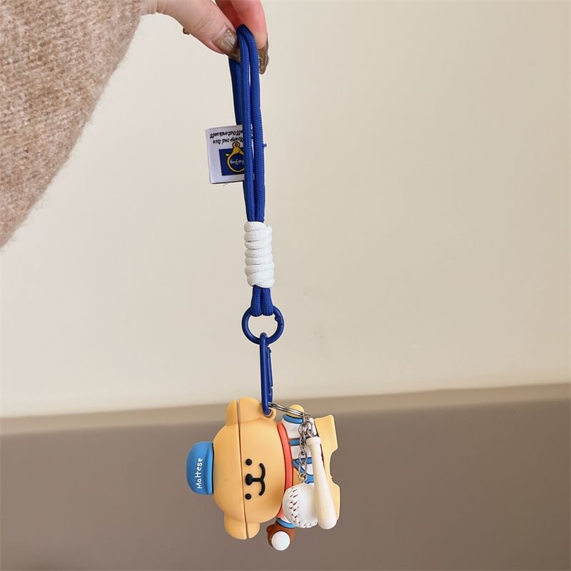 Baseball Dog AirPods / Pro Earphone Case Skin / Strap / Set