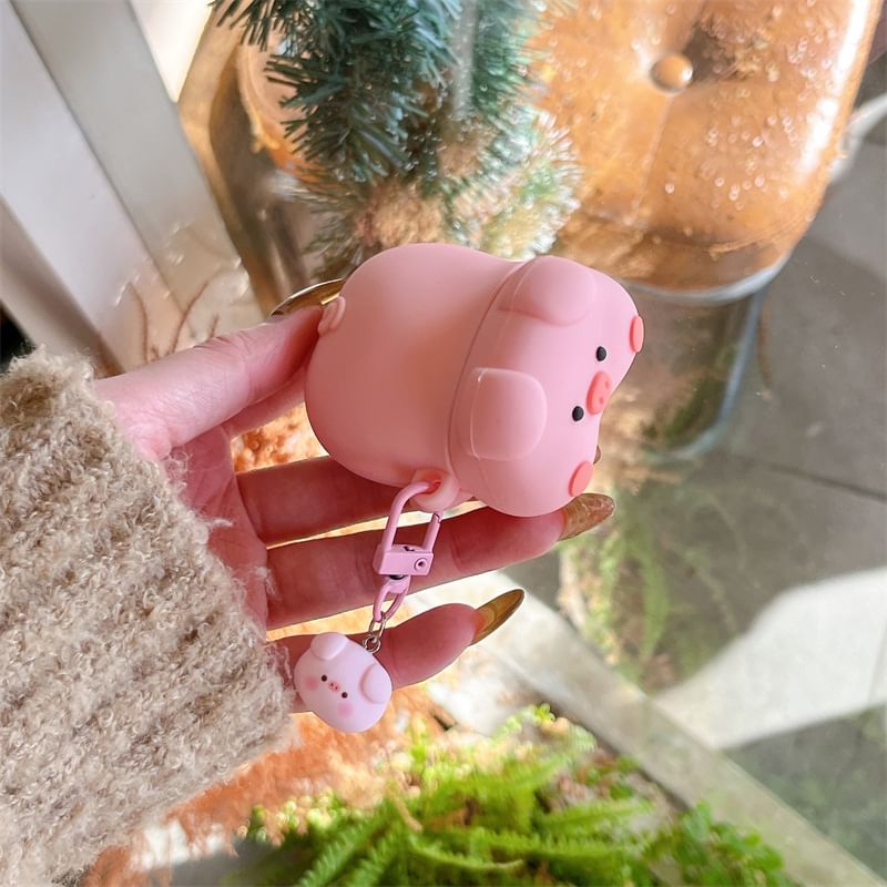 Pig AirPods / Pro Earphone Case Skin / Charm / Set