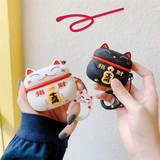 Fortune Cat AirPods Pro Earphone Case Skin