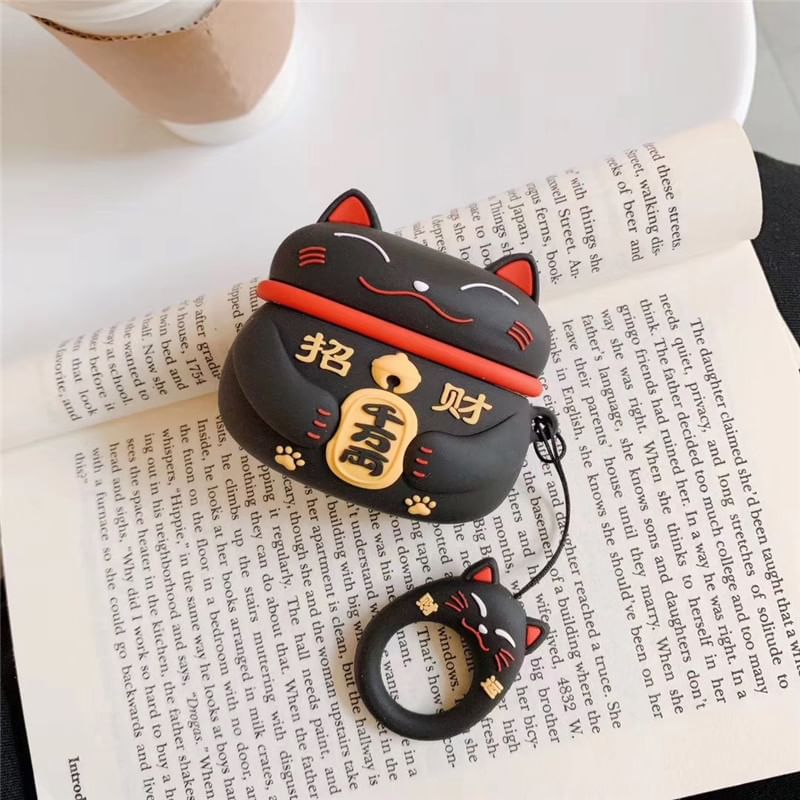 Fortune Cat AirPods Pro Earphone Case Skin