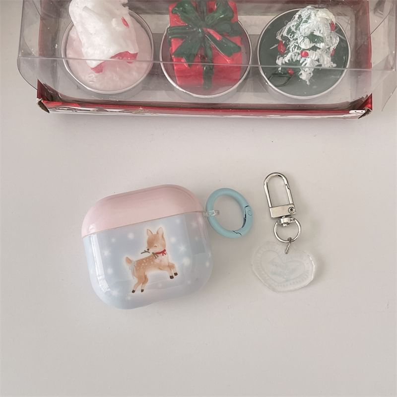 Deer AirPods / Pro Earphone Case Skin / Charm / Set