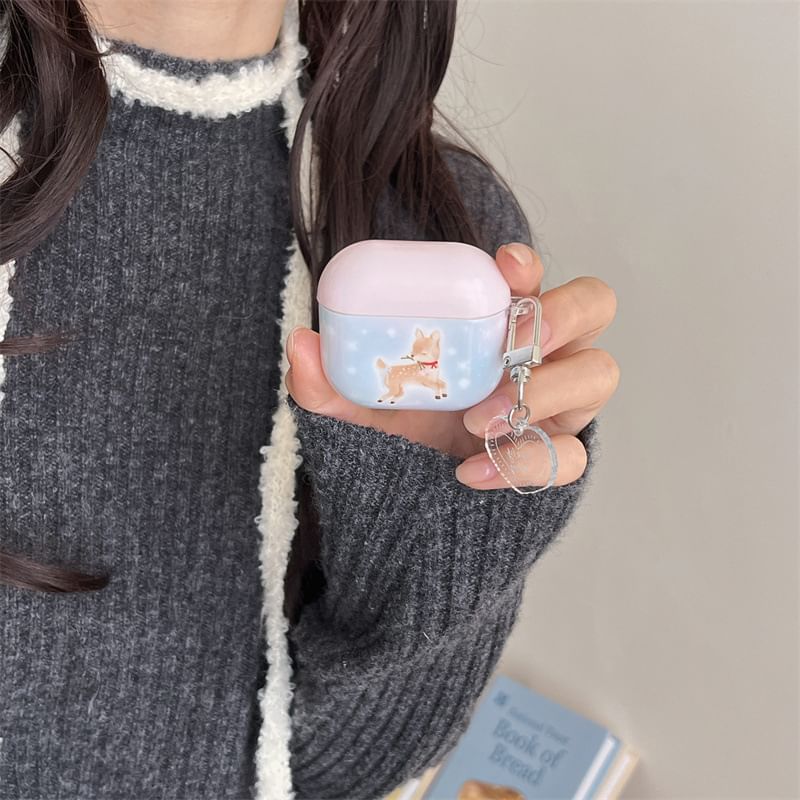 Deer AirPods / Pro Earphone Case Skin / Charm / Set