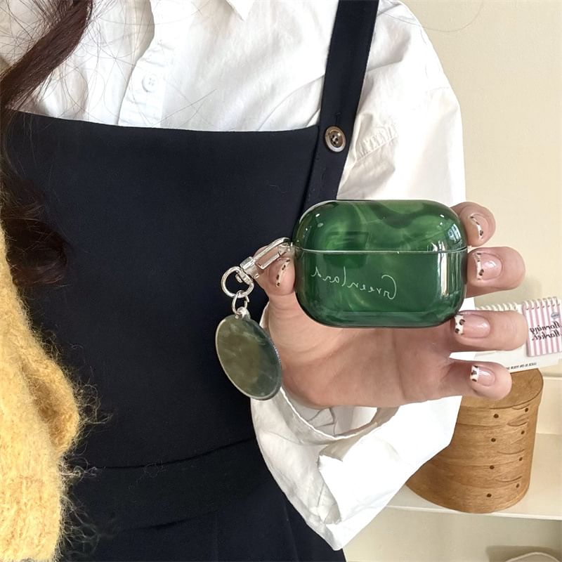 Lettering AirPods / Pro Earphone Case Skin / Charm / Set