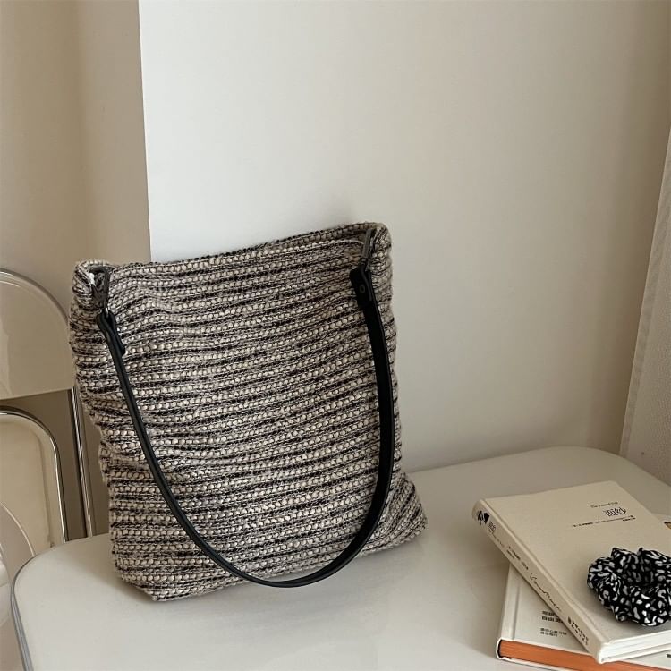 Striped Shoulder Bag