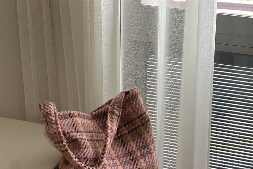 Plaid Tote Bag / Crossbody Bag / Shoulder Bag