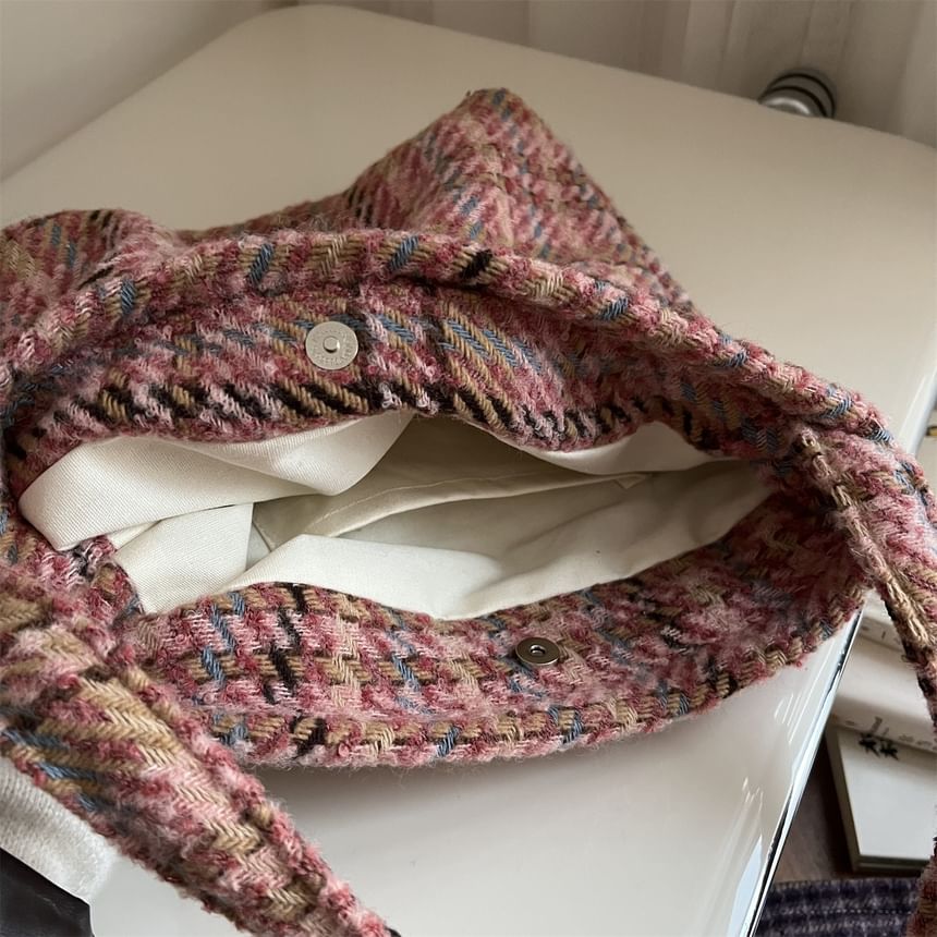 Plaid Tote Bag / Crossbody Bag / Shoulder Bag
