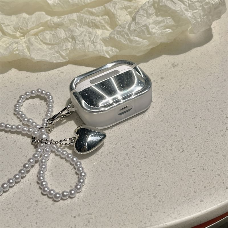 Bow AirPods / Pro Earphone Case Skin with Charm