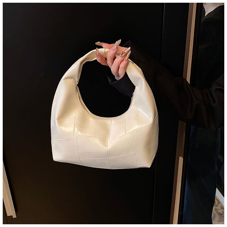 Panel Shoulder Bag