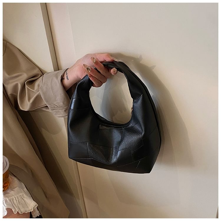 Panel Shoulder Bag