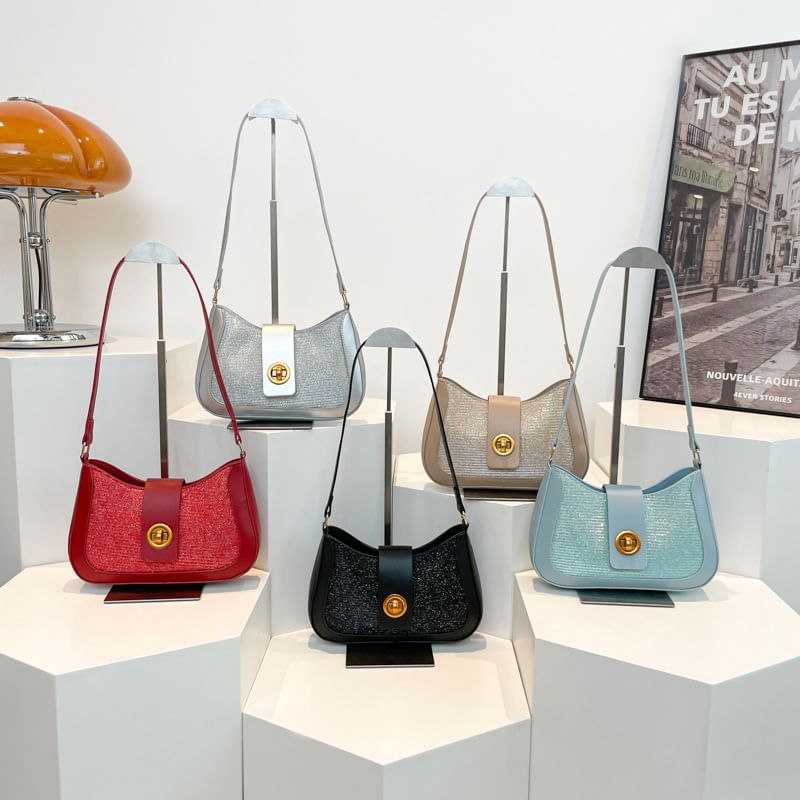 Plain Shoulder Bag